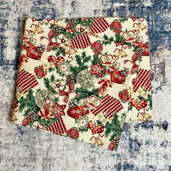 Armin & Marion Home Christmas Table Runner Holly Bells Made in Germany 77