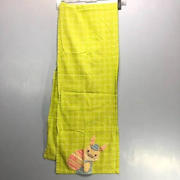 Bunny Rabbit Easter Tablecloth Runner