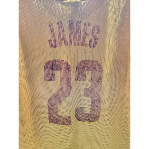 Adidas Lebron James Cleveland‎ Cavaliers Jersey Men's Large