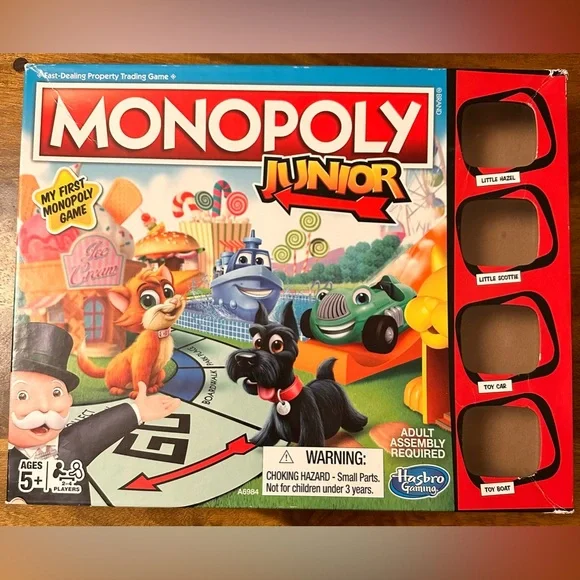 KIDS Hasbro Gaming Monopoly Junior - My First Monopoly Game