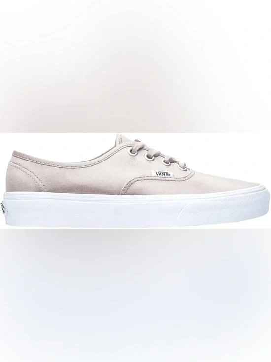 Vans Festival Satin Taupe Sneakers Size 6‎