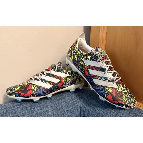 Adidas‎ Mens Size 7.5 Gamemode Firm Ground Soccer Cleats GW8541 Floral Shoes