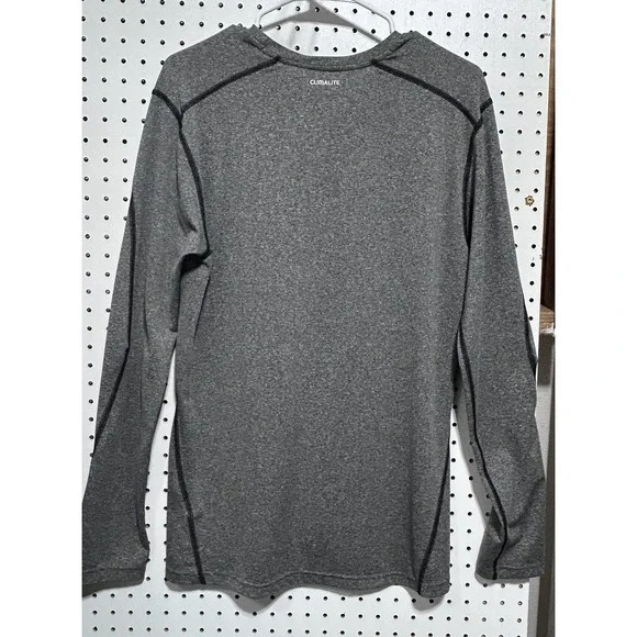 Adidas Clima Lite Long Sleeve T Shirt Gray