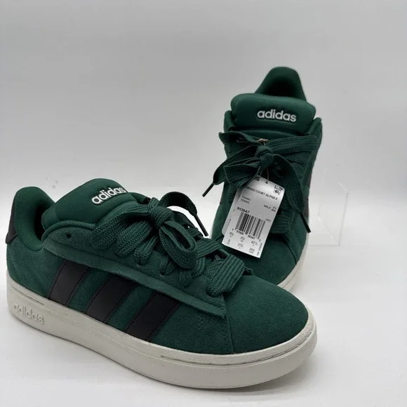 Adidas Grand Court Alpha 00S Men's 9 Athletic Sneaker Tennis Shoe IH3847 Green‎