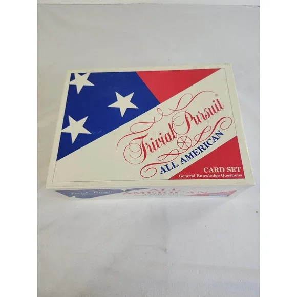 Vintage Parker Brothers Trivial Pursuit 1993 All American Card Set