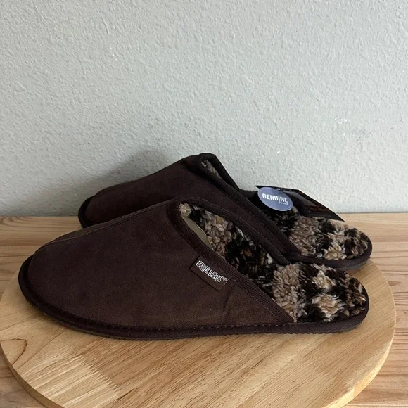 Muk Luks Mens Slip-On Slippers