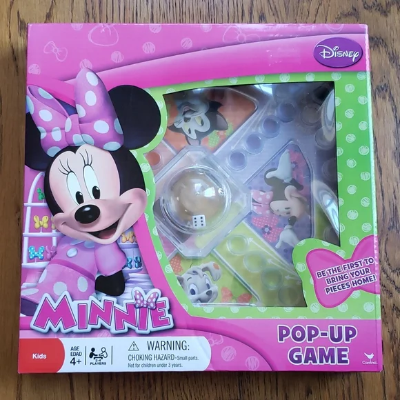 NEW Minnie Pop-Up Game Ages 4+ Disney Brand