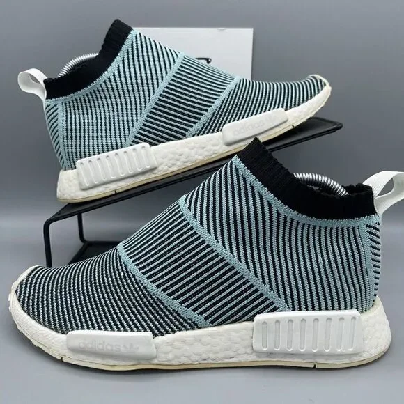 adidas NMD CS1 Primeknit x Parley Mens Size 8 Shoes Athletic Blue Spirit 2018