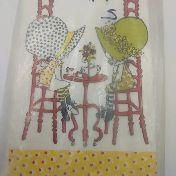 Vintage American Greetings‎ Facial Guest Towels Paper Tea Party Made In USA. Nos