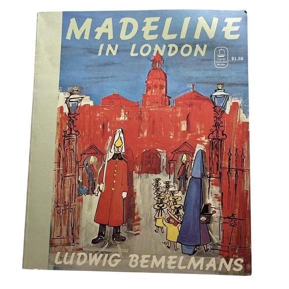 Madeline in London Viking‎ Seafarer Book Ludwig Bemelmans 1972 Edition