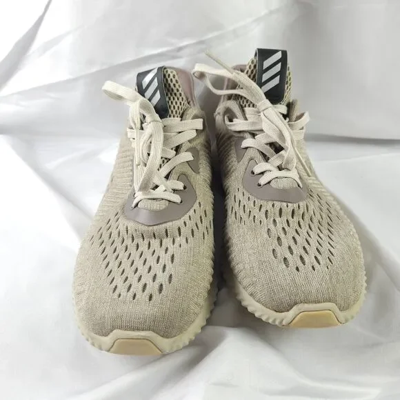 Adidas Alphabounce Brown Beige Forgedmesh Boost Sneakers Men's US 6‎ EU 38.5