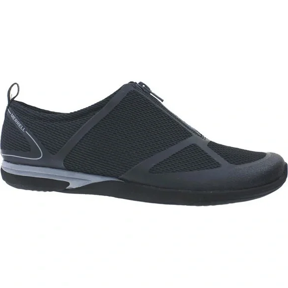 Merrell Ceylon sport zip mesh sneaker black casual athletic athleisure active 10