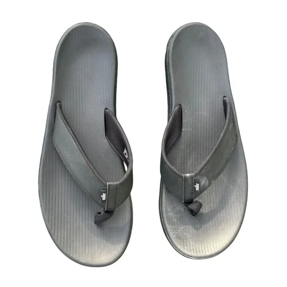 Nike Men's Kepa Kai Flip Flop Thong Sandals Size 11 Black Shoes