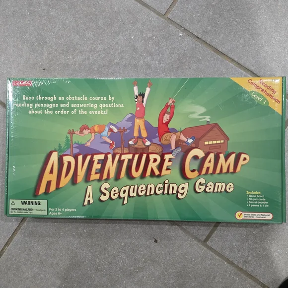 Adventure Camp Sequencing‎ Game