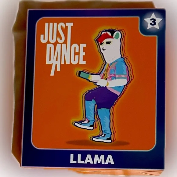 LLAMA JUST DANCE HAPPY MEAL TOY GAME MCDONALDS #3 COLLECTIBLE 2024 PROMOTION