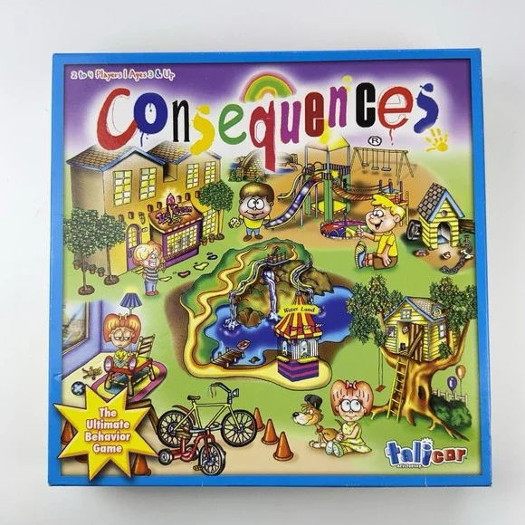 Talicor Consequences - The Ultimate Behavior‎ Board Game for Preschoolers Age 3+