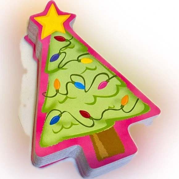 VTG JOKER TREE CARDS CHRISTMAS MINI PLAYING DECK STOCKING STUFFER COLLECTIBLE 4”
