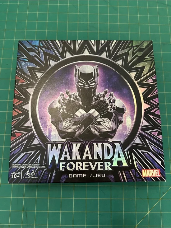 Marvel Wakanda Forever Game - Black, Purple, Green, Silver
