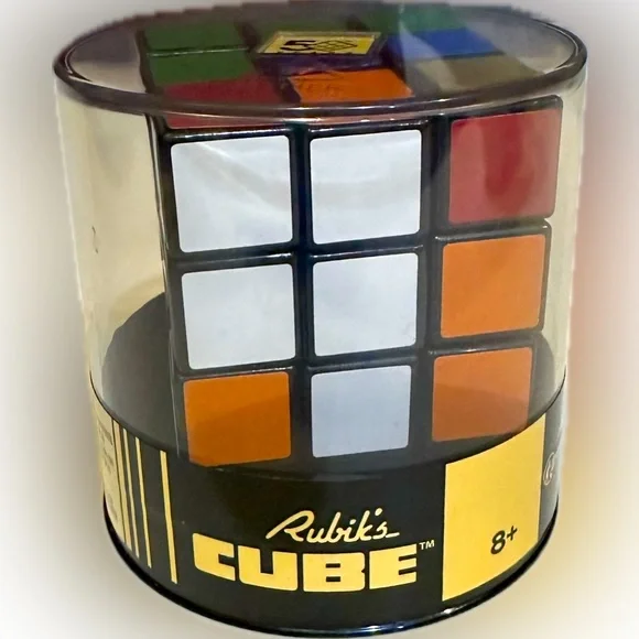 50TH ANNIVERSARY RUBIK’S CUBE RETRO PUZZLE GAME MIND TWISTER PROBLEM SOLVER MATH