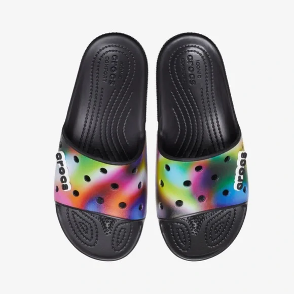 NWT CROCS Slides