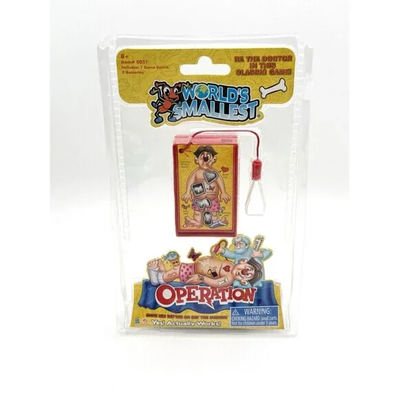 World's Smallest OPERATION Board Game Toy Miniature