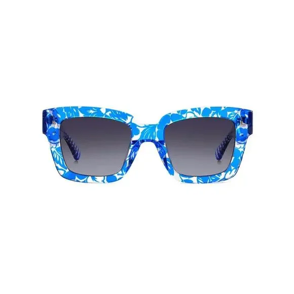 NEW!!! Kate Spade BRYNNE/G/S-GF5/9O Transparent Blue Square Sunglasses - Women