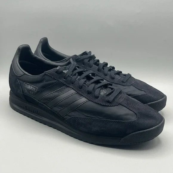 2024 Adidas Originals SL72 RS Carbon Black Retro - Men's Size 13 USED