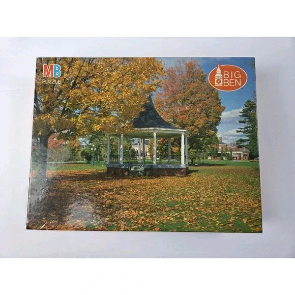 Milton‎ Bradlley Puzzle 1000 Pcs. NEVER OPENED 4962-24 Gazebo-Lyndonville, VT