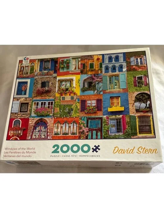 Windows Of The World 2000-Piece Puzzle By David Stern 38