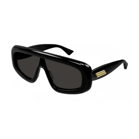 NEW BOTTEGA VENETA BV1281S 001 UNISEX BLACK SUNGLASSES