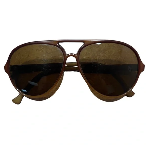 Vuarnet | 374 Skilynx Brown Vintage Sunglasses Tom Selleck Magnum PI RARE!