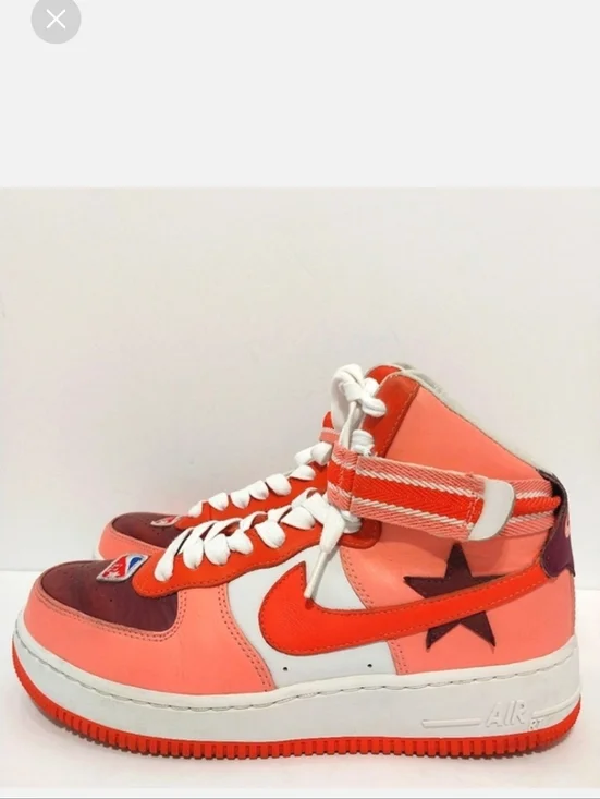 Nike Air Force 1 High Riccardo‎ Tisci All-Star Sneakers, Size 7M|8.5W|EUR 40