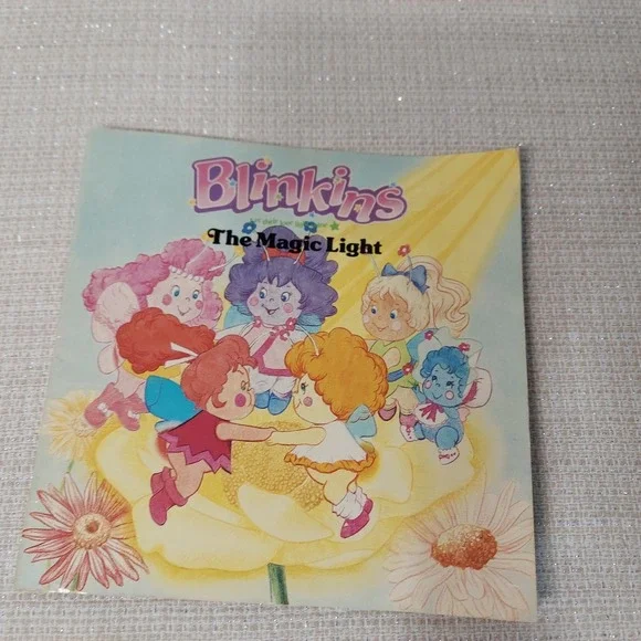 Vintage 1986 Blinkins The Magic Light Book‎ PlayValue Toys Retro 80s Storybook