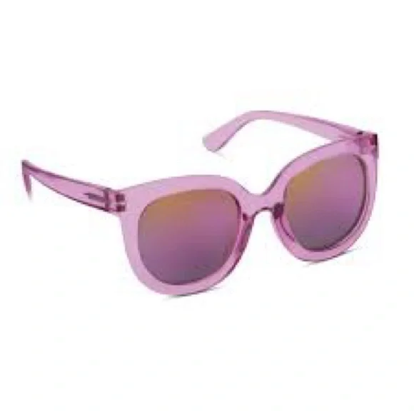 Peepers logging  off pink sunglasses