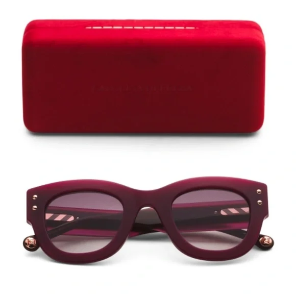 NWT CAROLINA HERRERA Square Sunglasses