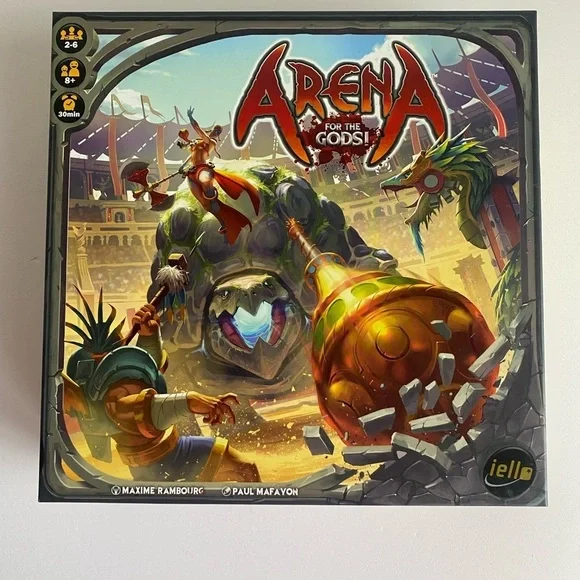 Arena for‎ the Gods Board Game Strategic Battle by IELLO Battle Arena Complete