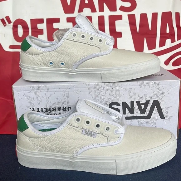 Vans Chima Ferguson (Sport Vtg) White/Green VNOA5JIH9BL. WMNS sneakers