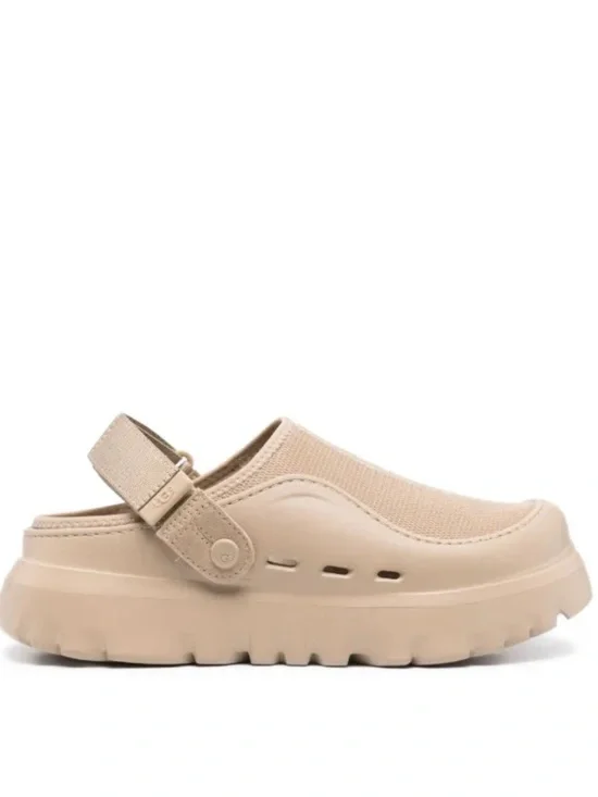 Men’s UGG Peak Mod Mules in Beige Size 11 mint condition