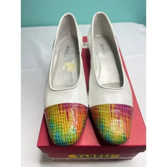 Vibrant‎ Mosaic Slip-On Shoes