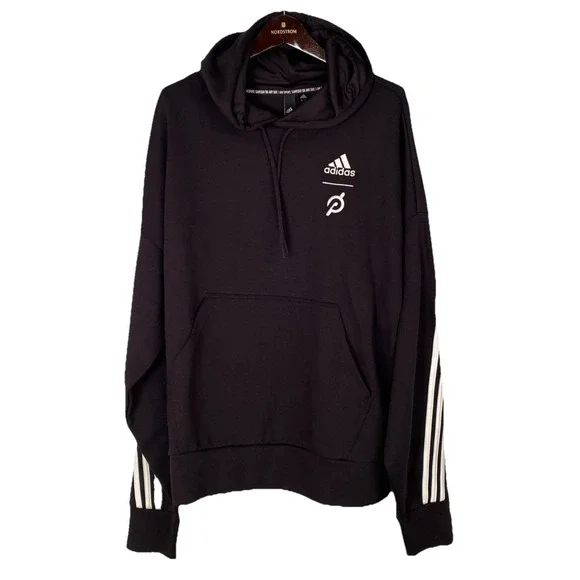 Adidas X Peloton Go Retro‎ unisex pullover hoodie Large NWT $80