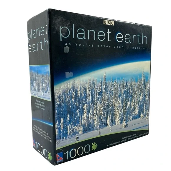 NEW Planet Earth BBC 1000 Sure Lox Pieces Puzzle New‎ Sealed
