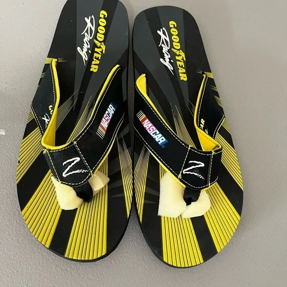 NASCAR Goodyear Racing Flip Flops