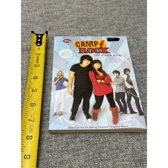 Camp Rock the Junior Novel by Disney Books and Lucy Ruggles (2008, Trade...