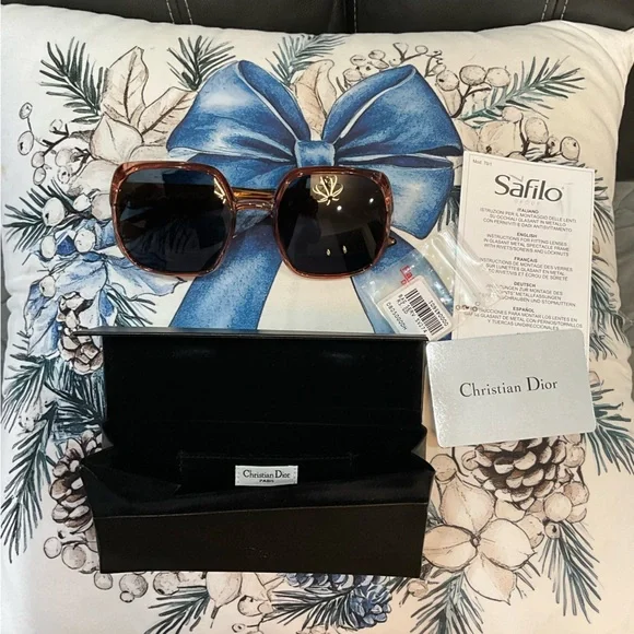 Christian Dior Tortoise Shell Sunglasses