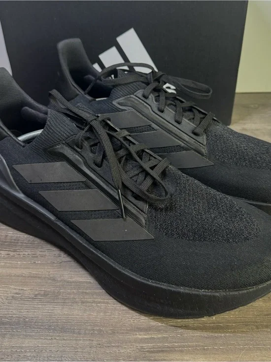 Adidas Ultraboost 5X Prime Knit Size 14 Sneakers Black/black EUC $180