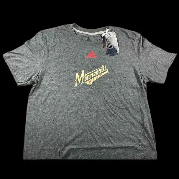 Minnesota Wild NHL Adidas Men's Climalite T-Shirt Small