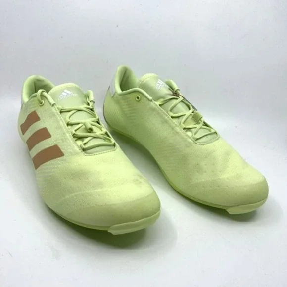 Adidas The‎ Road Cycling Shoes Green GW5328 Low Top Neon M10.5 / W 11.5M New