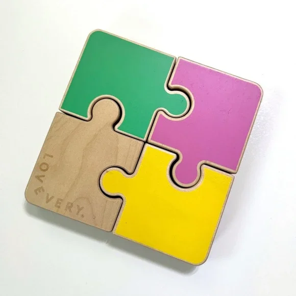 Lovevery Chunky Wooden Jigsaw Puzzle from 