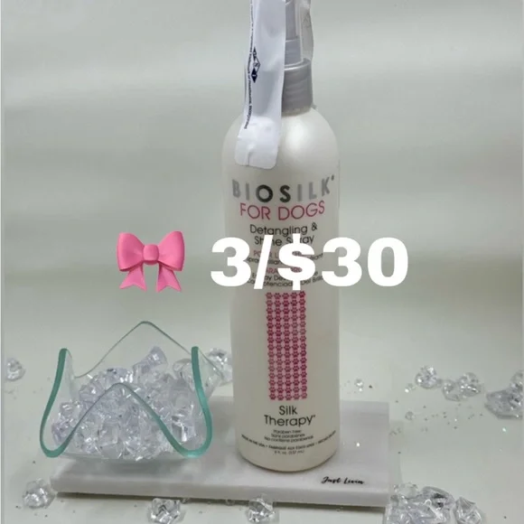 🎀 Detangling & Silk Therapy Spray for Dogs
