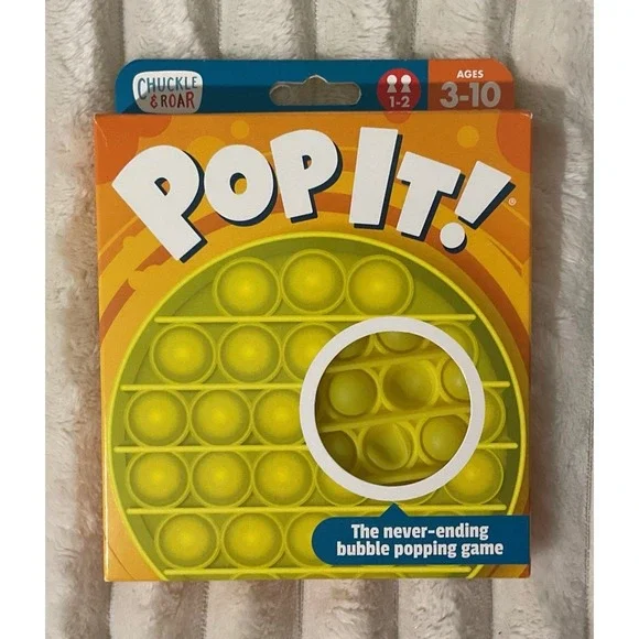 Chuckle & Roar Pop It! Round Bubble Popping Sensory Fidget Game‎ FF1-031521